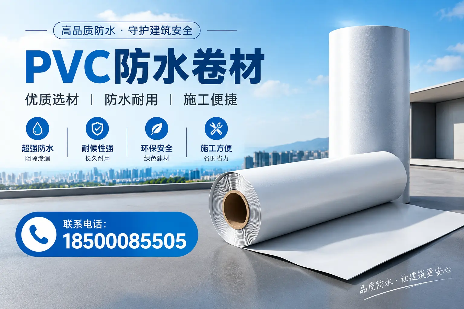 如何评估PVC防水卷材的性价比?金昌消费者必读